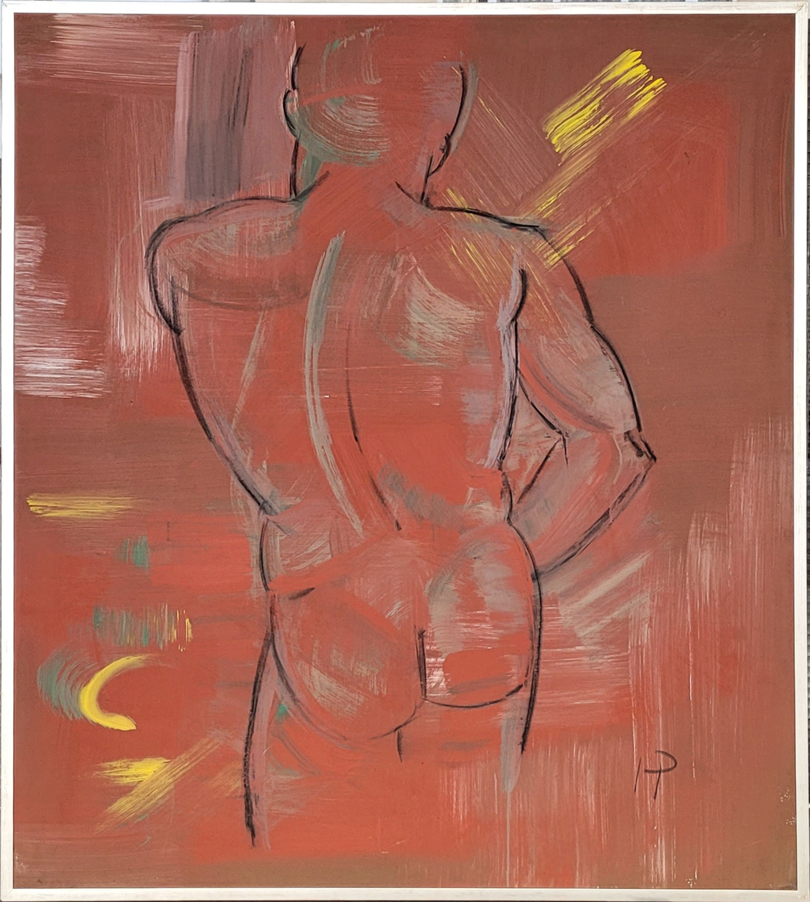 Mann in rot A